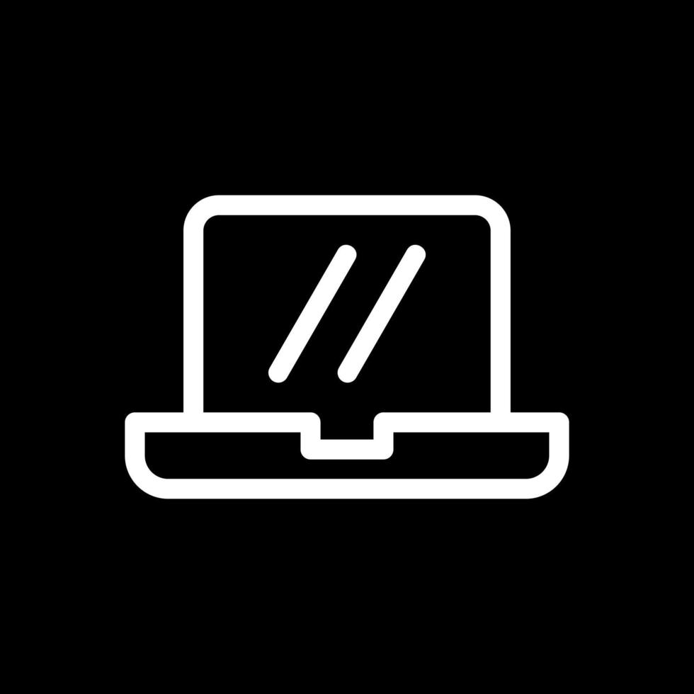 Laptop Screen Vector Icon Design