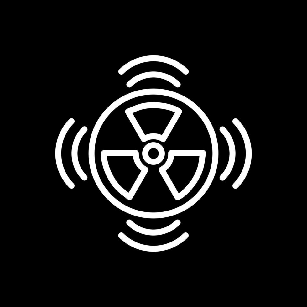 Gamma Ray Vector Icon Design