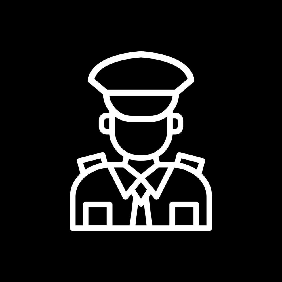 Policeman Vector Icon Design