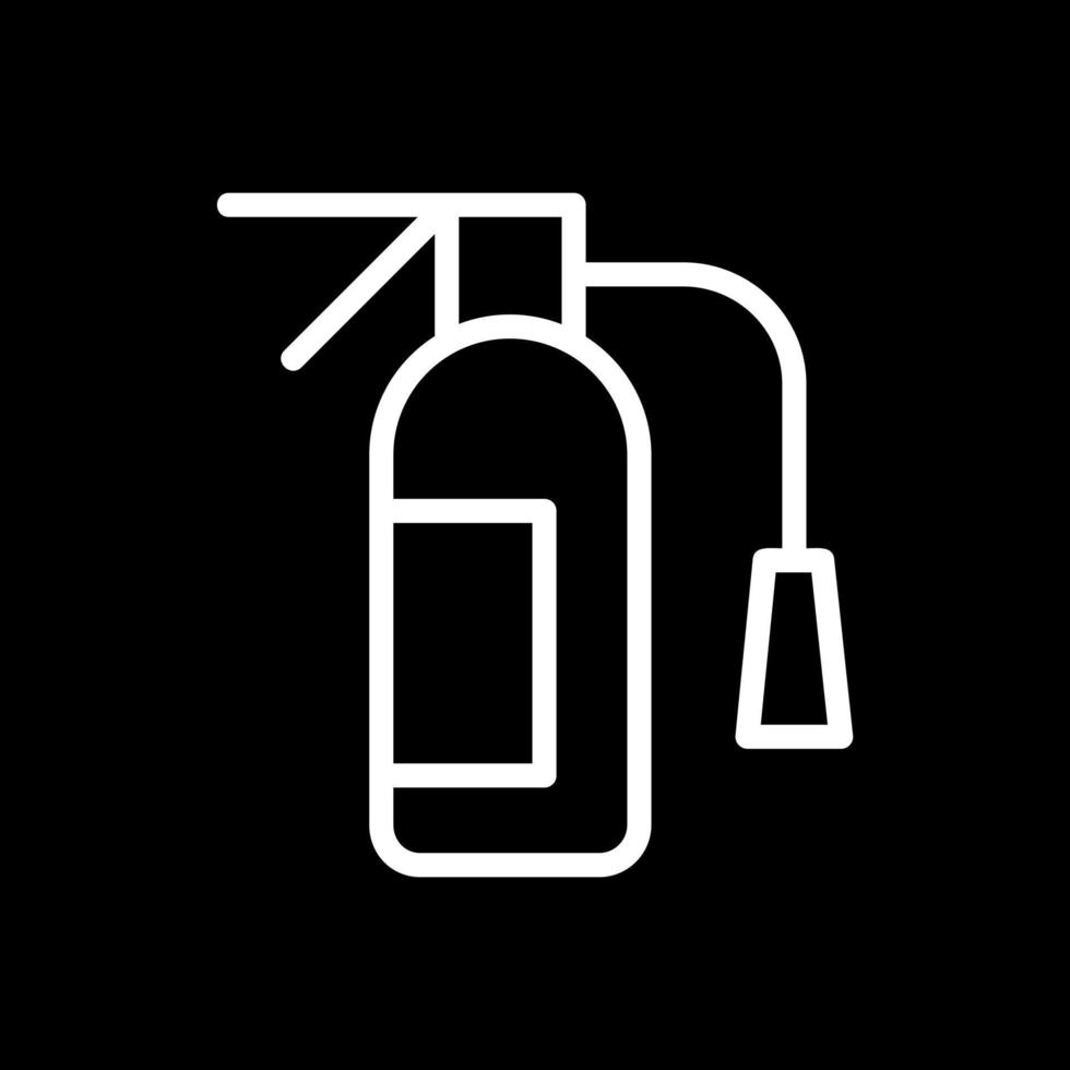 Fire Extinguisher Vector Icon Design