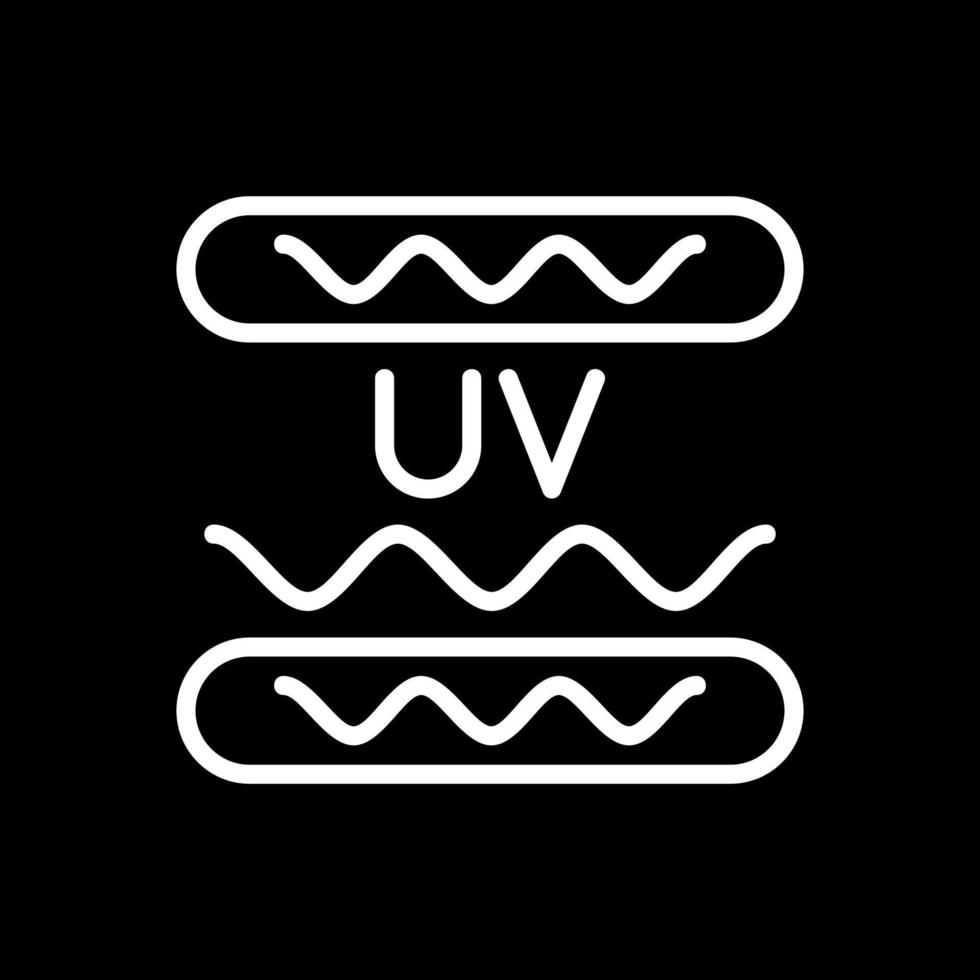 diseño de icono de vector ultravioleta