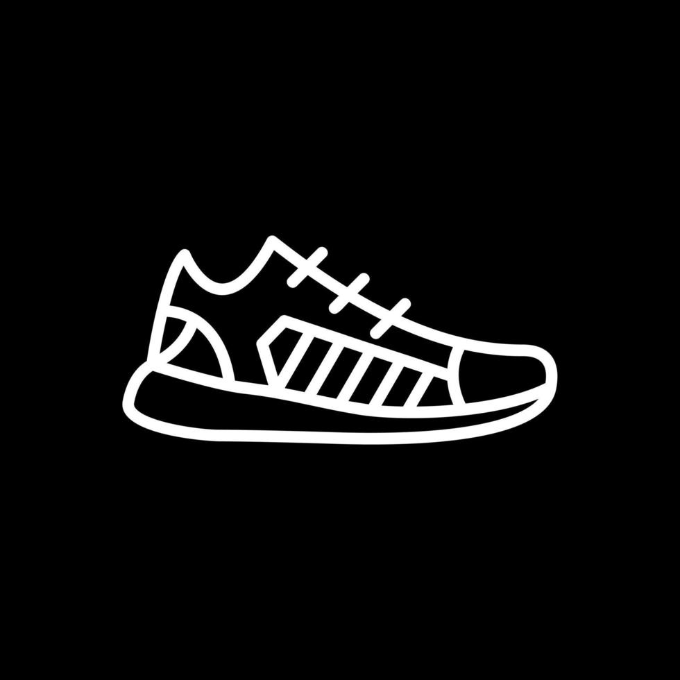 diseño de icono de vector de zapatillas