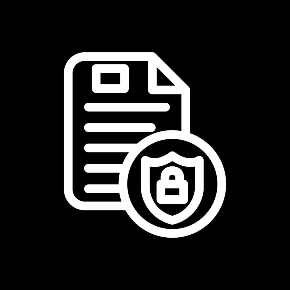 Privacy Policy Vector Icon Design