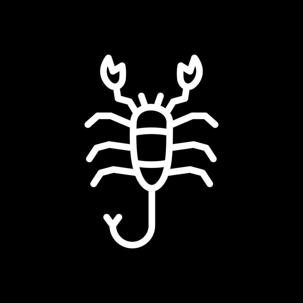 Scorpion Vector Icon Design