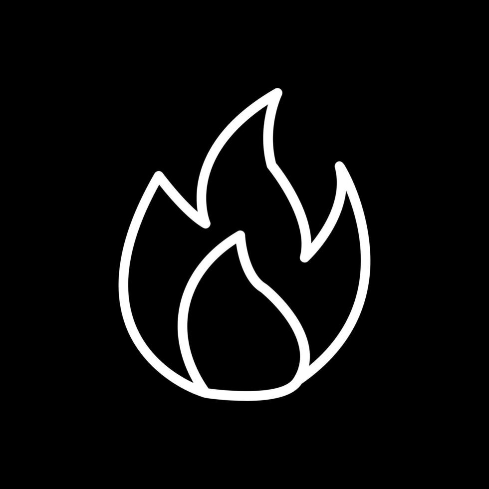 Flame Vector Icon Design