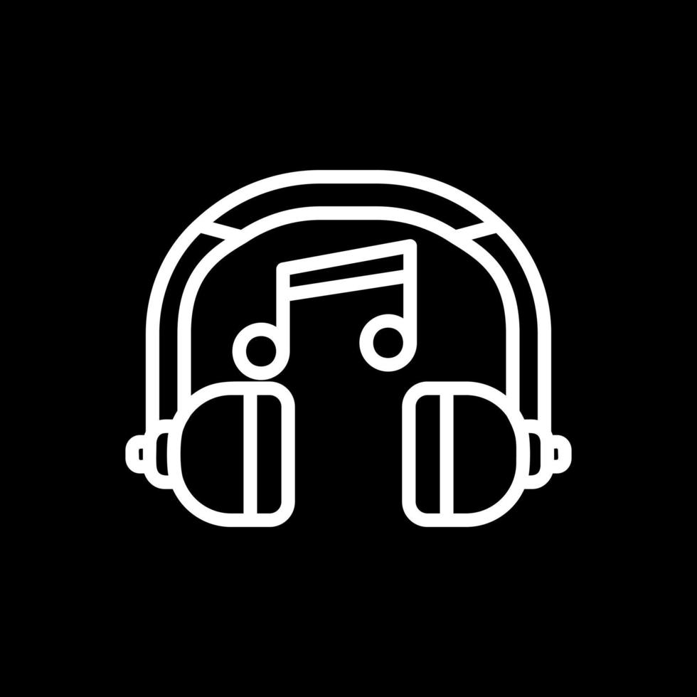 Headphones Vector Icon Design