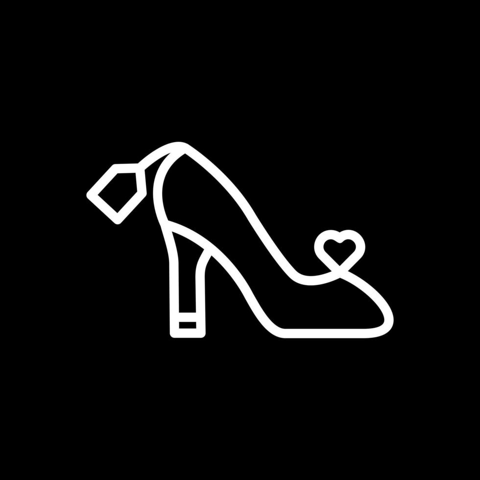 Female Footwear Vector Icon Design