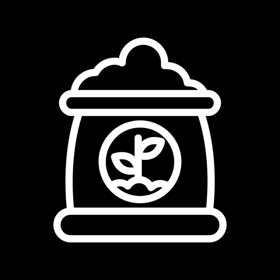 diseño de icono de vector de fertilizante