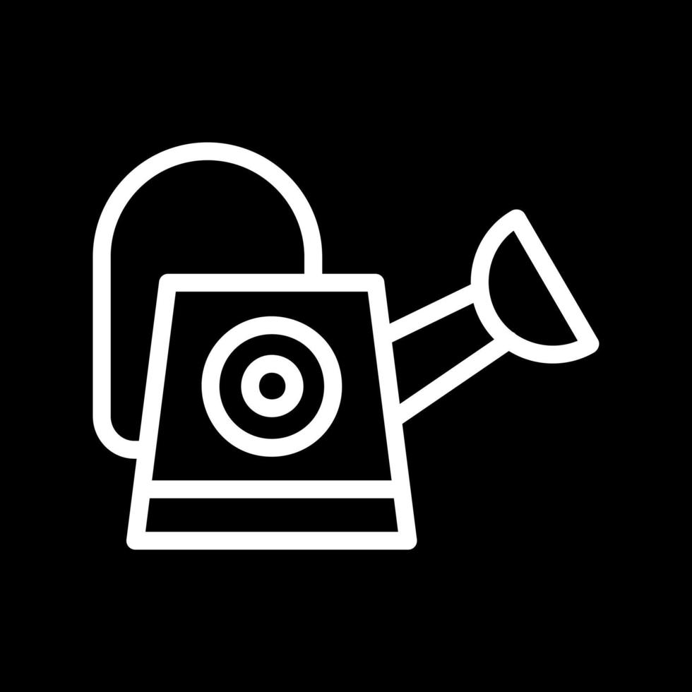 Watering Can Vector Icon Design