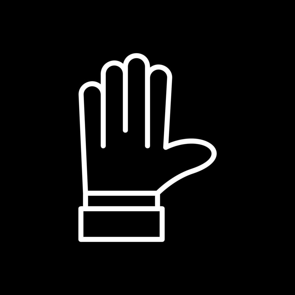 Glove Vector Icon Design