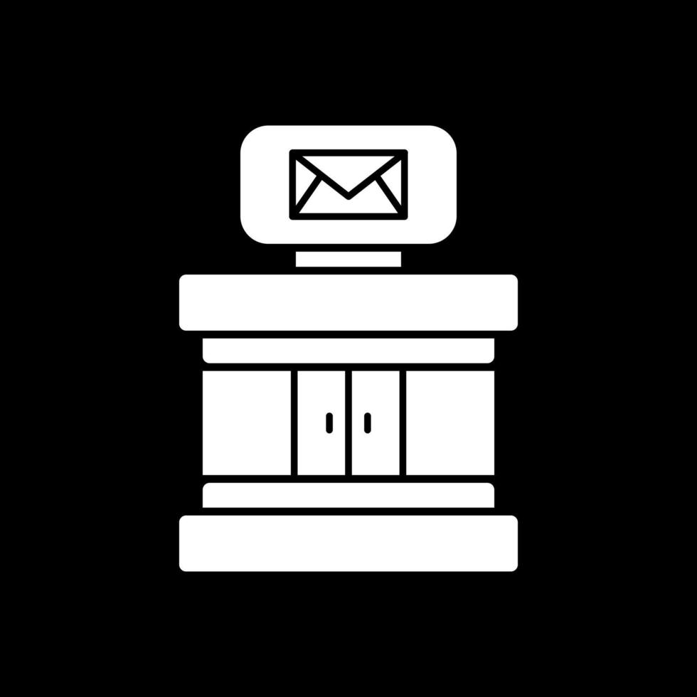 Post Office Vector Icon Design