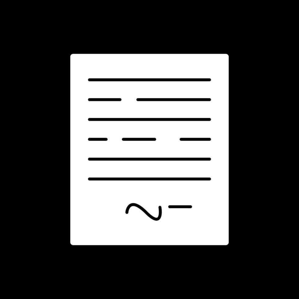 Signature Vector Icon Design