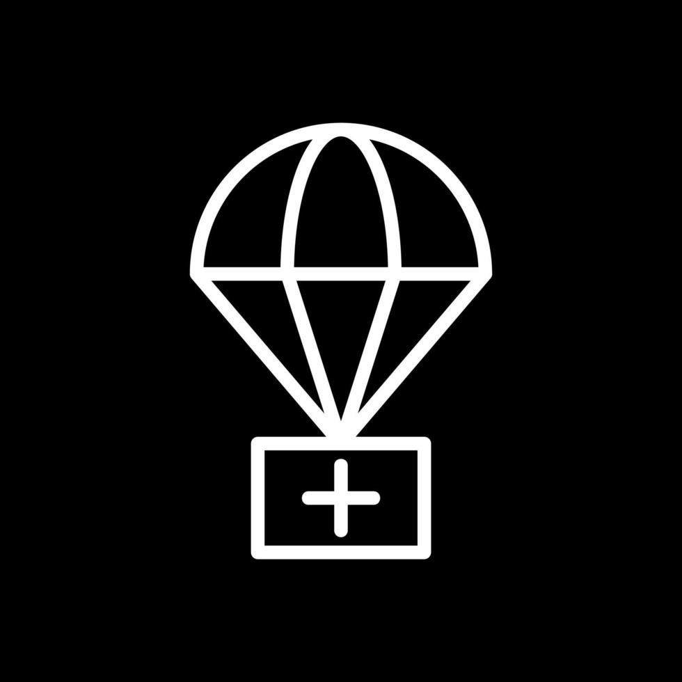 Airdrop Vector Icon Design