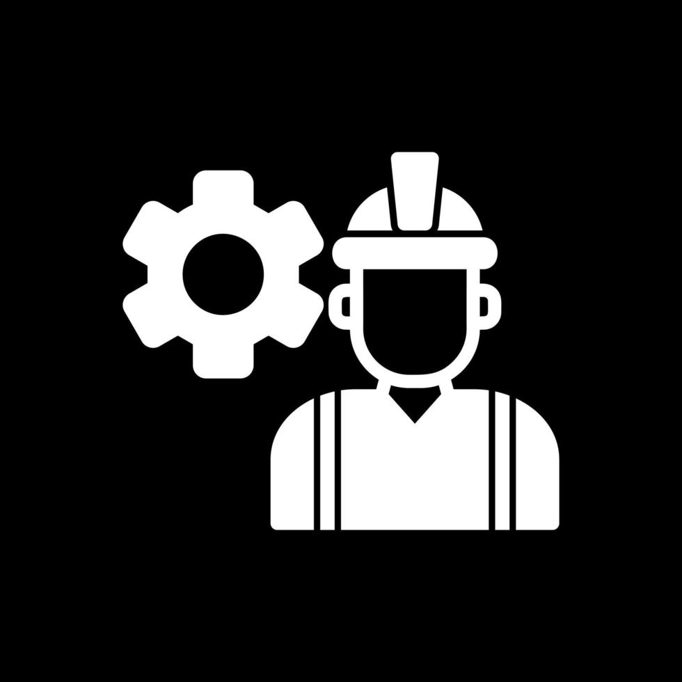 diseño de icono de vector de ingeniero