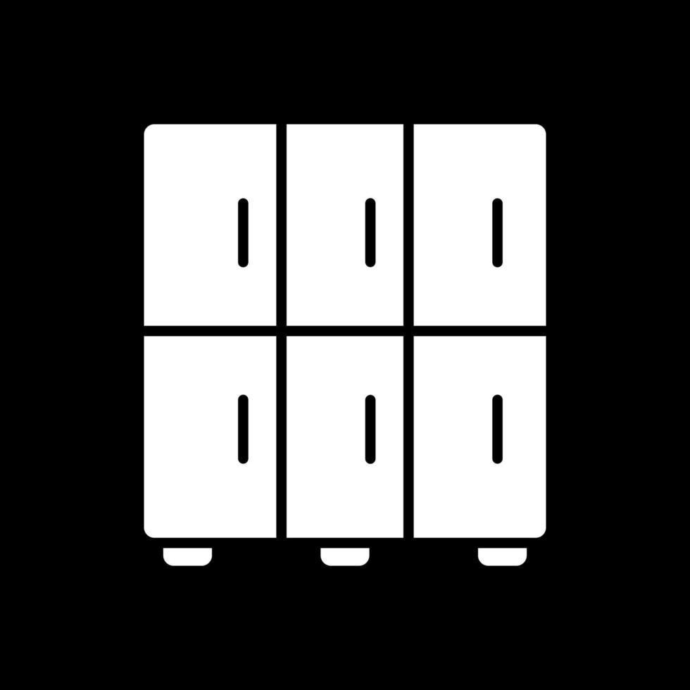 Locker Vector Icon Design