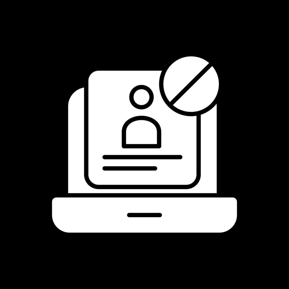 Unauthorized Vector Icon Design
