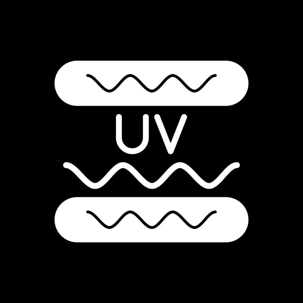 diseño de icono de vector ultravioleta