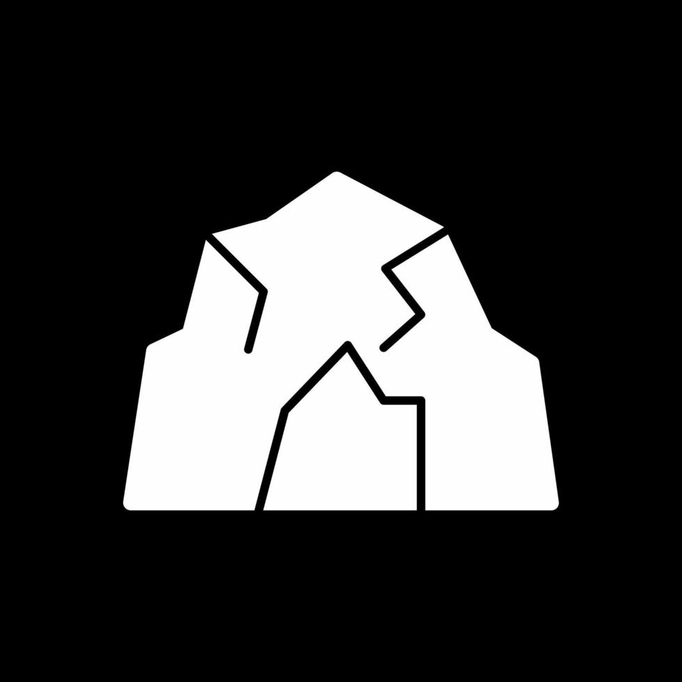 Cave Vector Icon Design