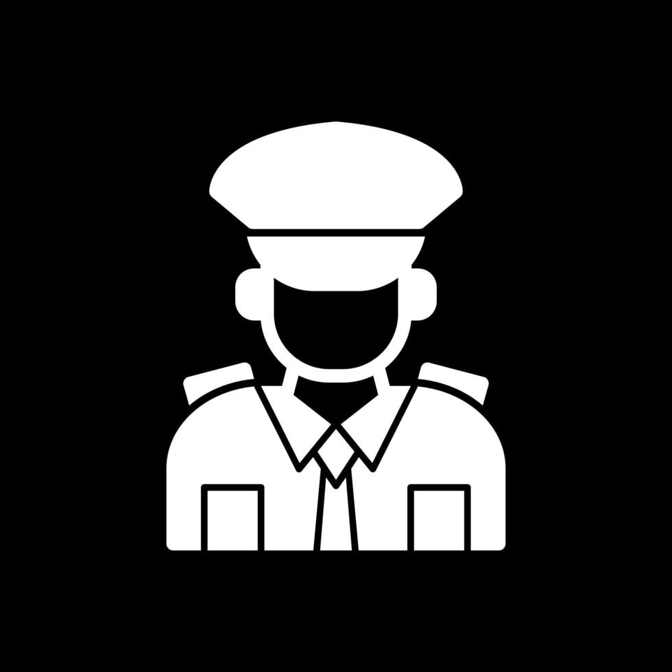 Policeman Vector Icon Design