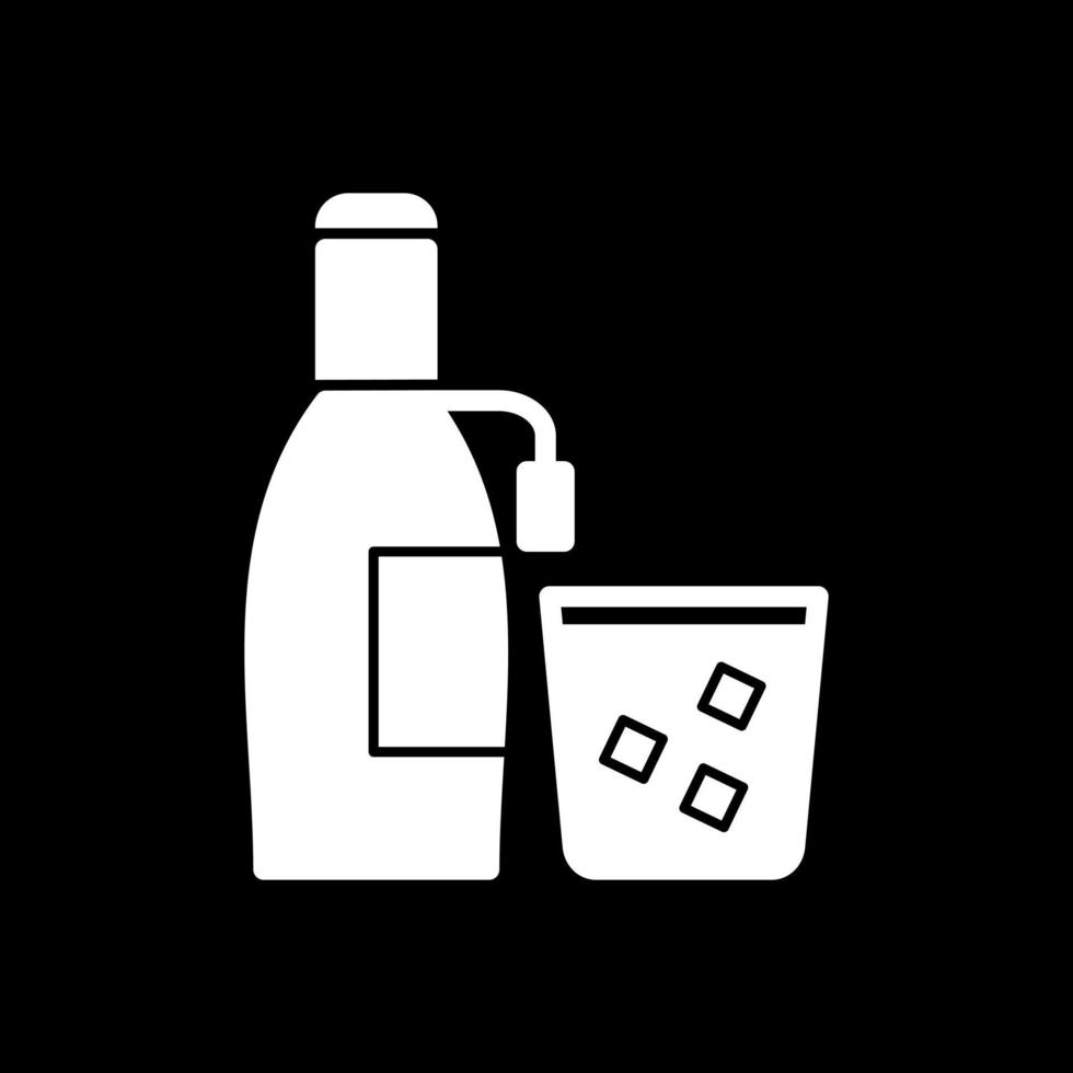 diseño de icono de vector de botella de vino