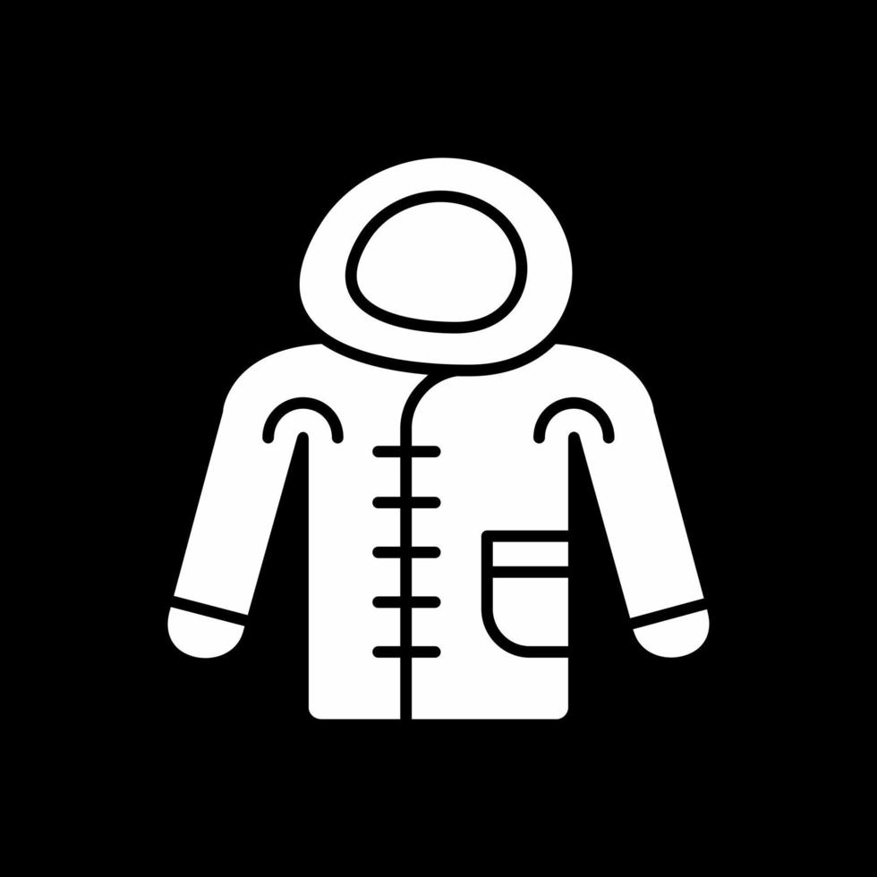 diseño de icono de vector de abrigo