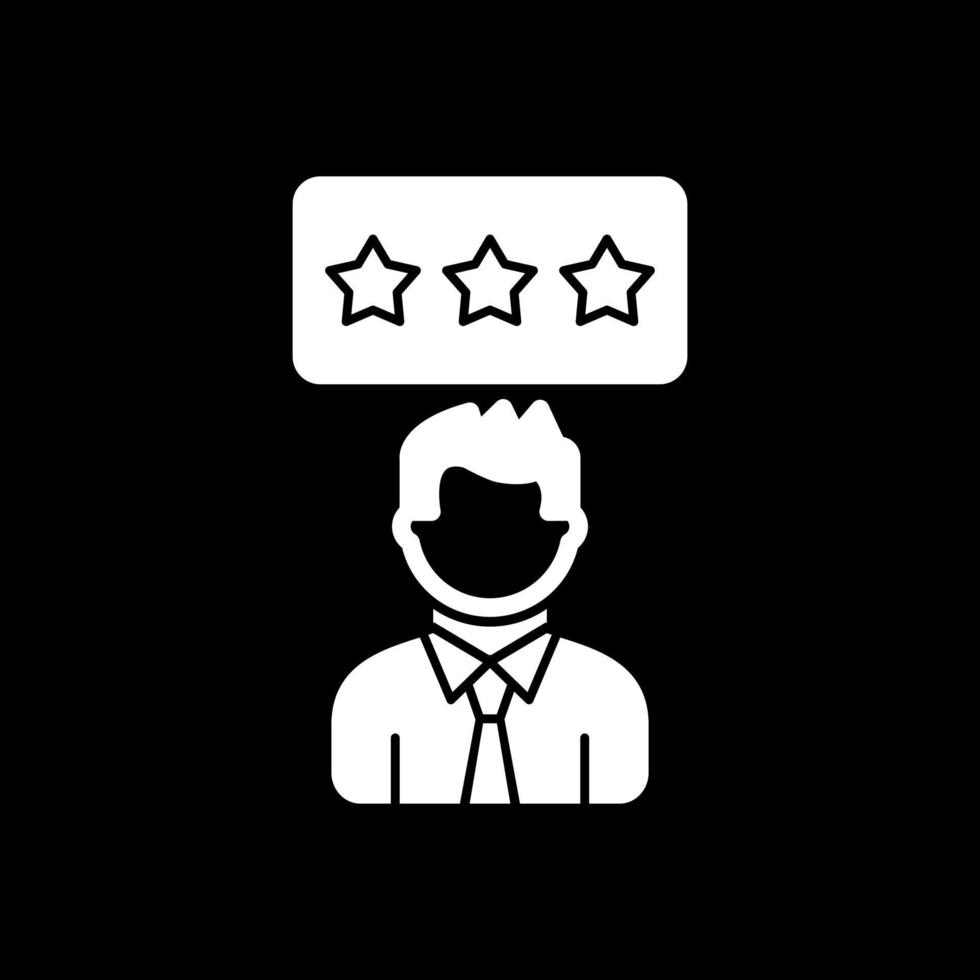 Positive Review Vector Icon Design