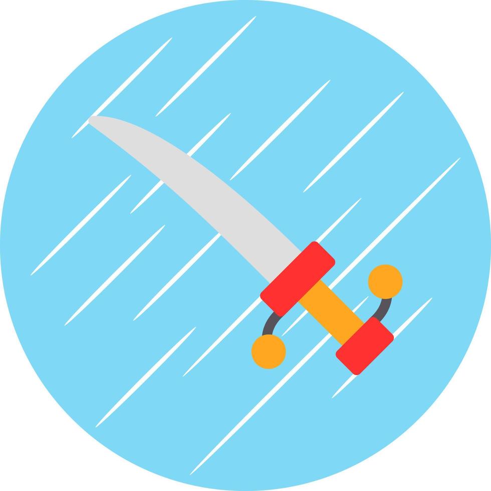 diseño de icono de vector de espada