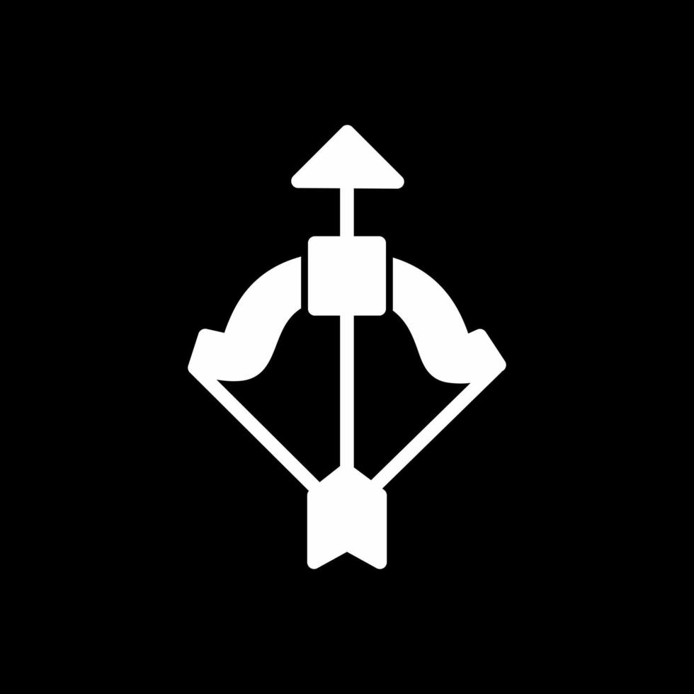 Crossbow Vector Icon Design