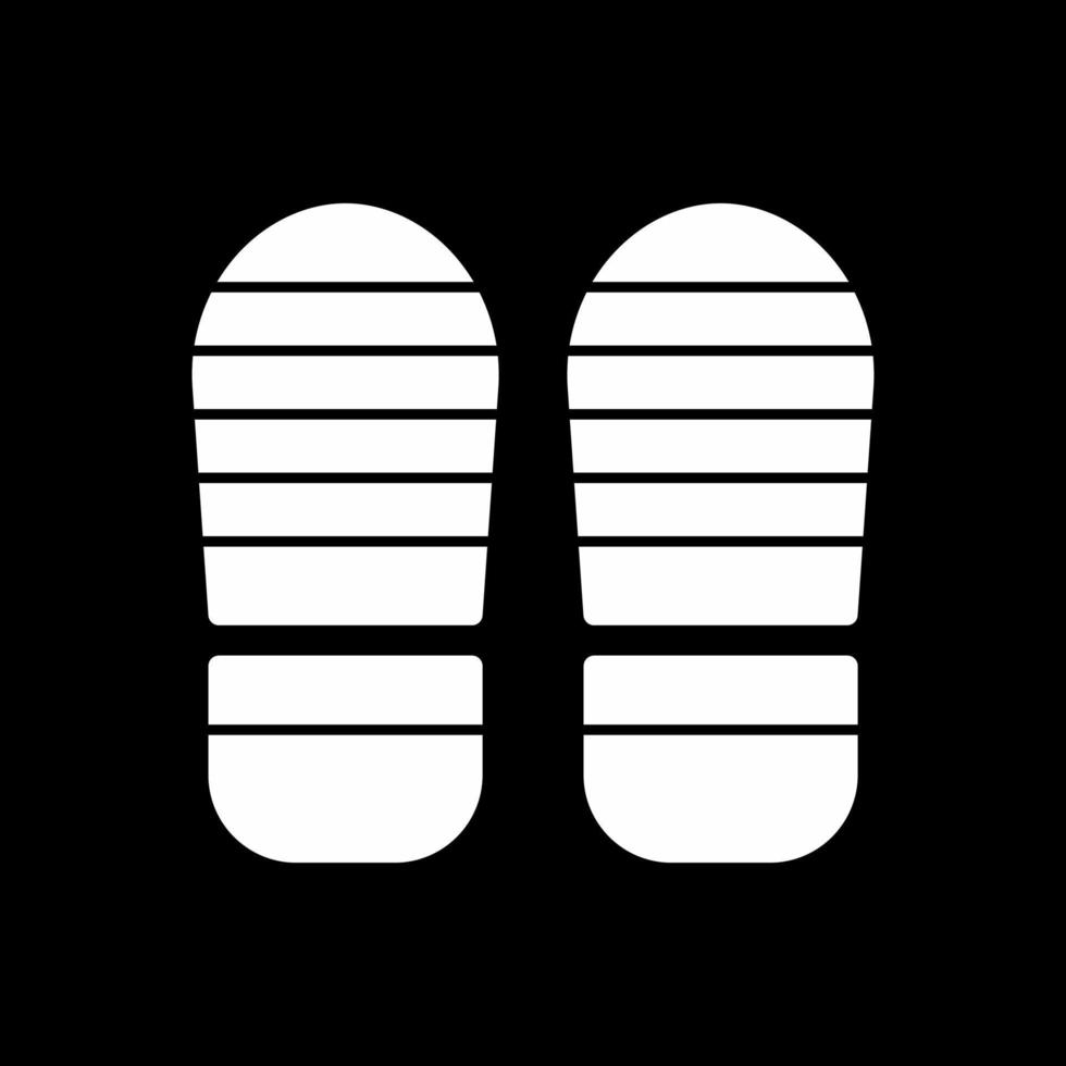 Footsteps Vector Icon Design