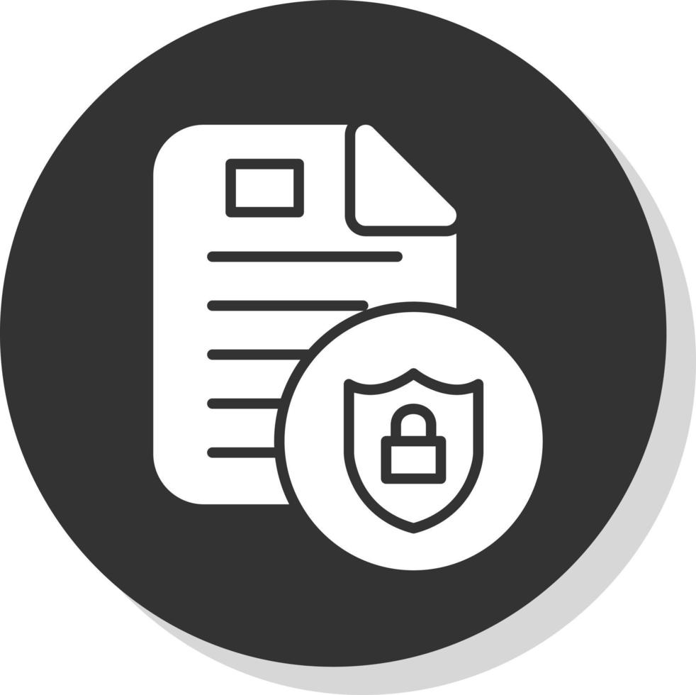 Privacy Policy Vector Icon Design