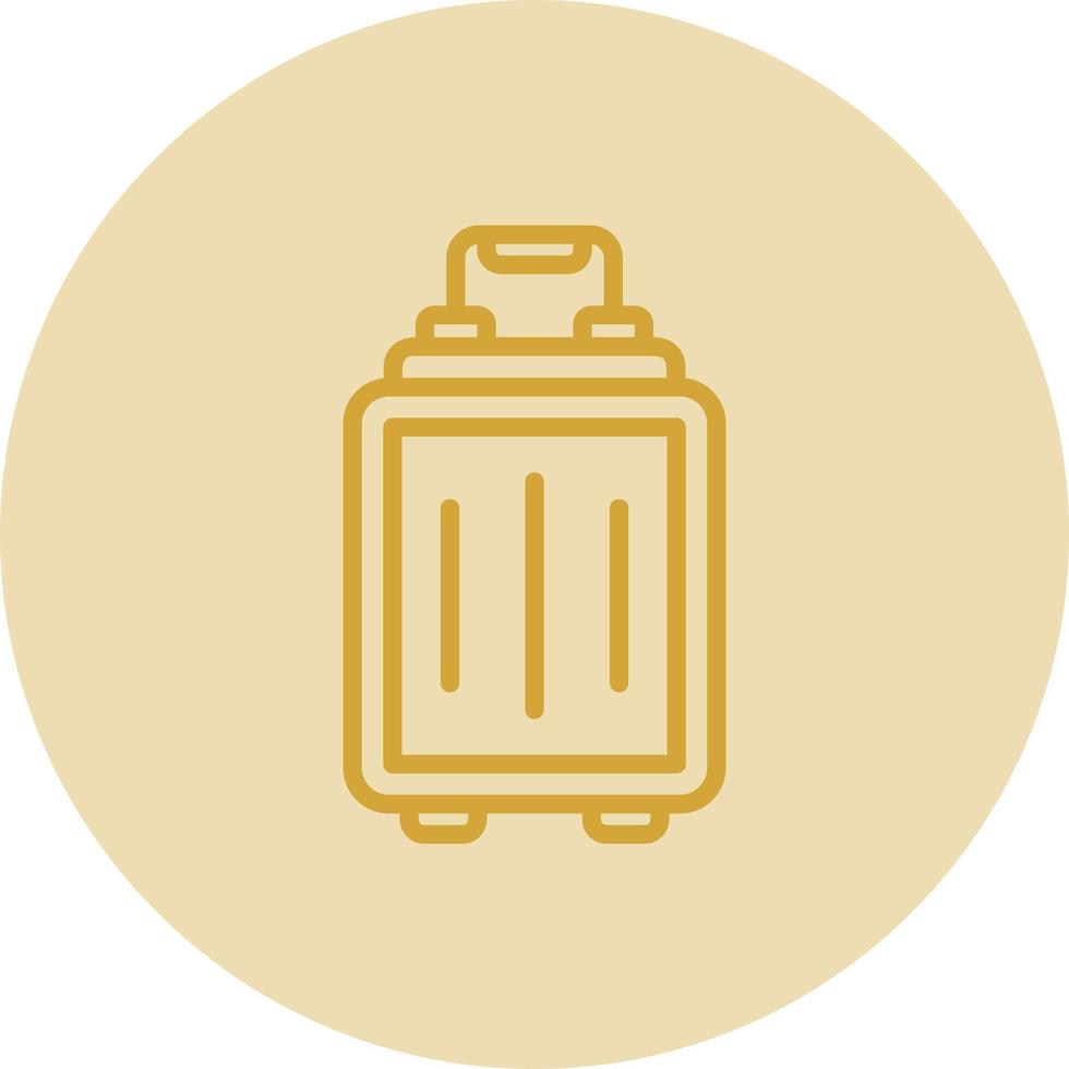 Luggage Vector Icon Design