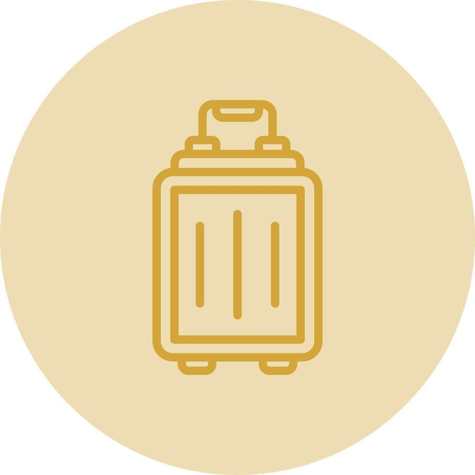 Luggage Vector Icon Design