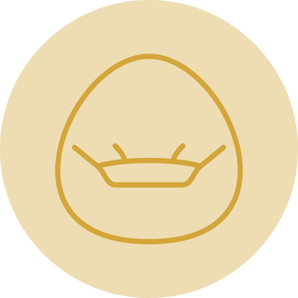 Bean Bag Vector Icon Design