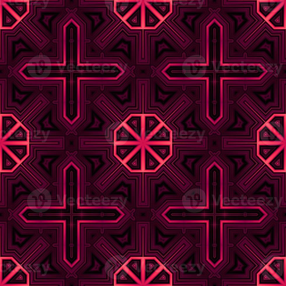 Geometric Abstract Seamless Background Pattern photo