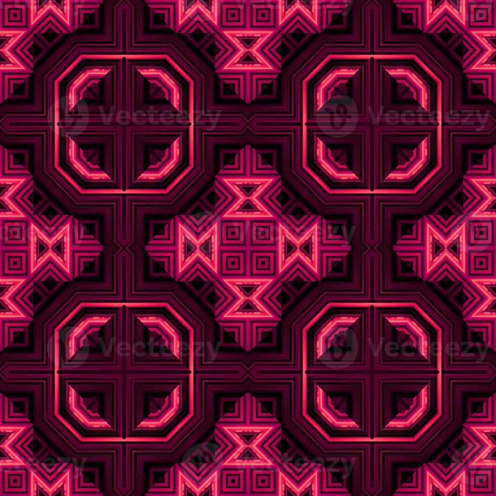 Geometric Abstract Seamless Background Pattern photo