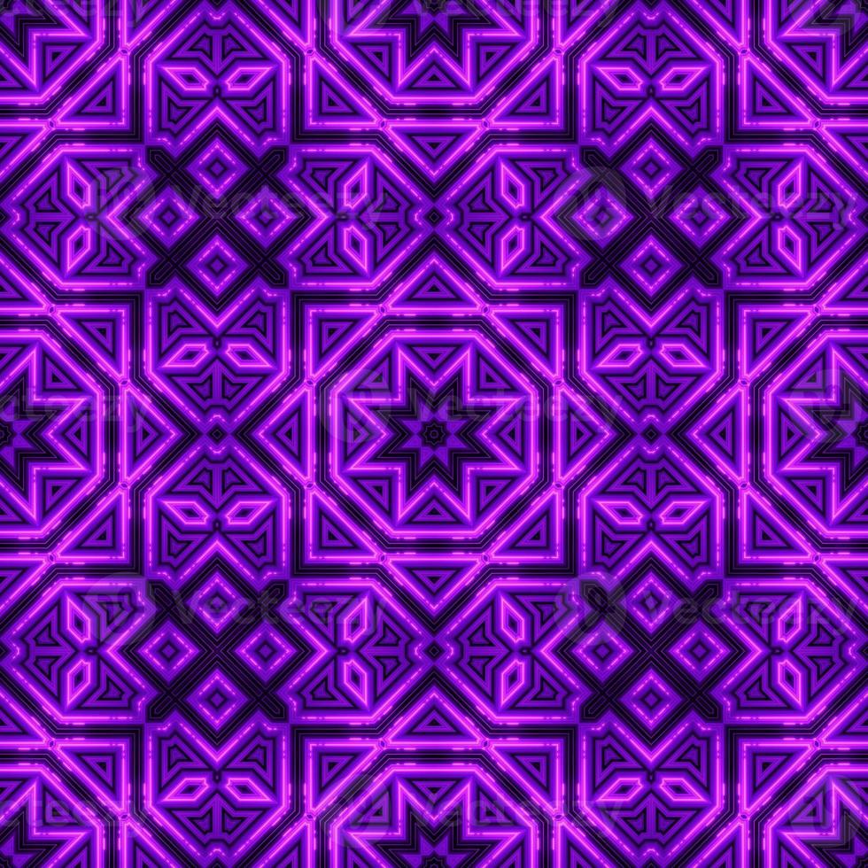 Geometric Abstract Seamless Background Pattern photo