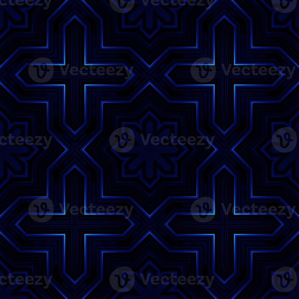 Geometric Abstract Seamless Background Pattern photo