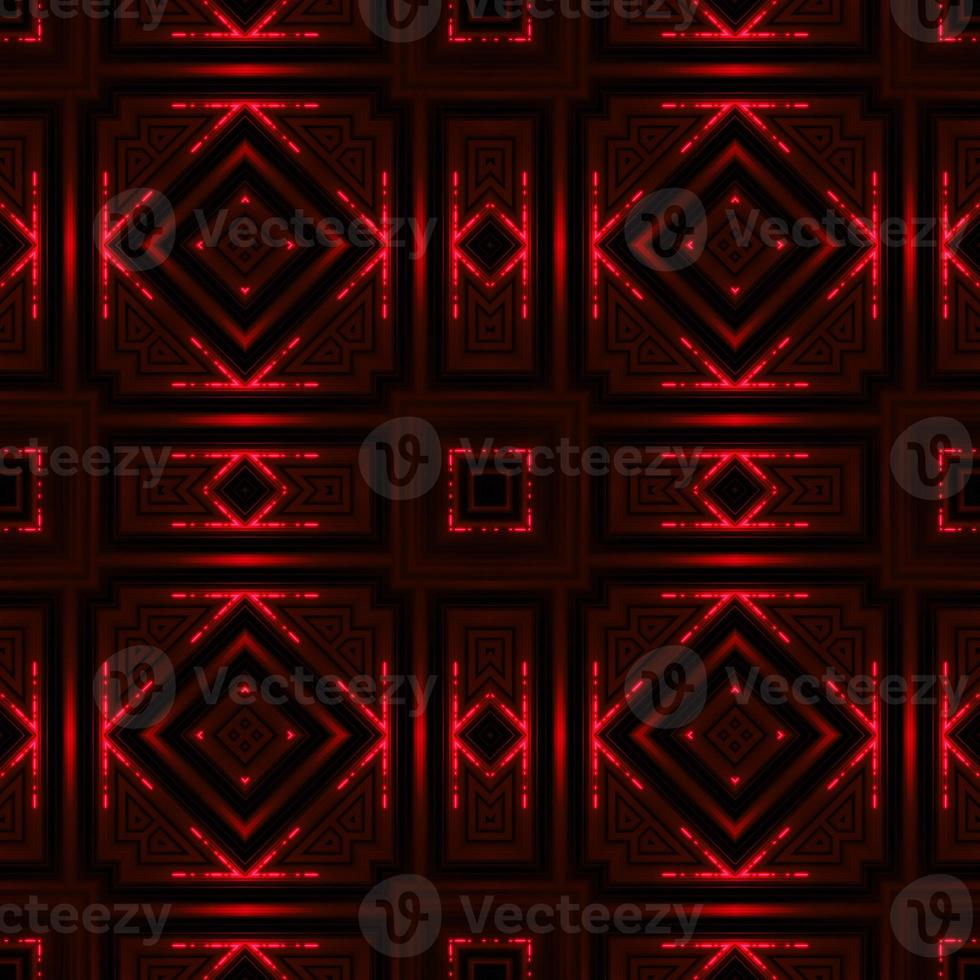 Geometric Abstract Seamless Background Pattern photo