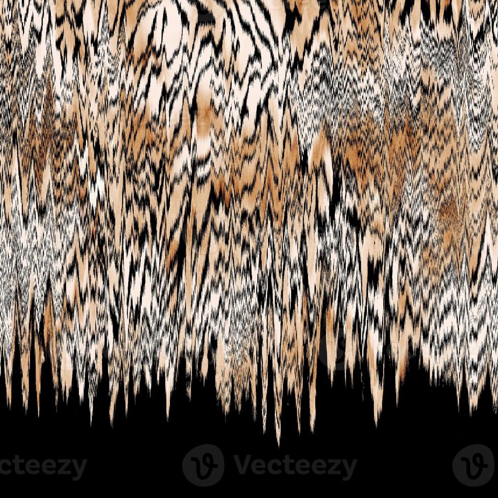 Mixed animal print, wind effect animal texture, zebra, tiger, leopard skin. photo