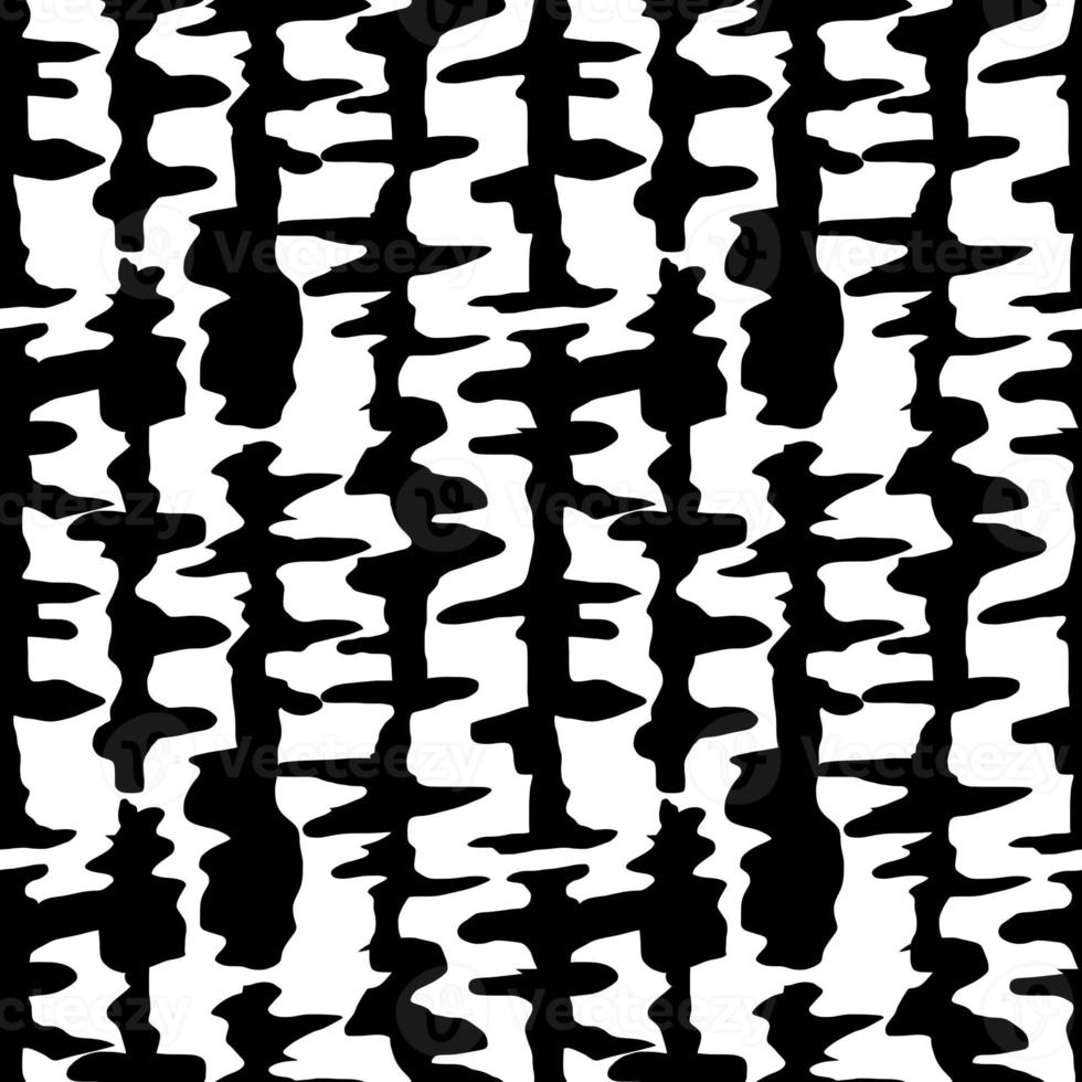 Seamless hand draw brush effect, geometric design. photo