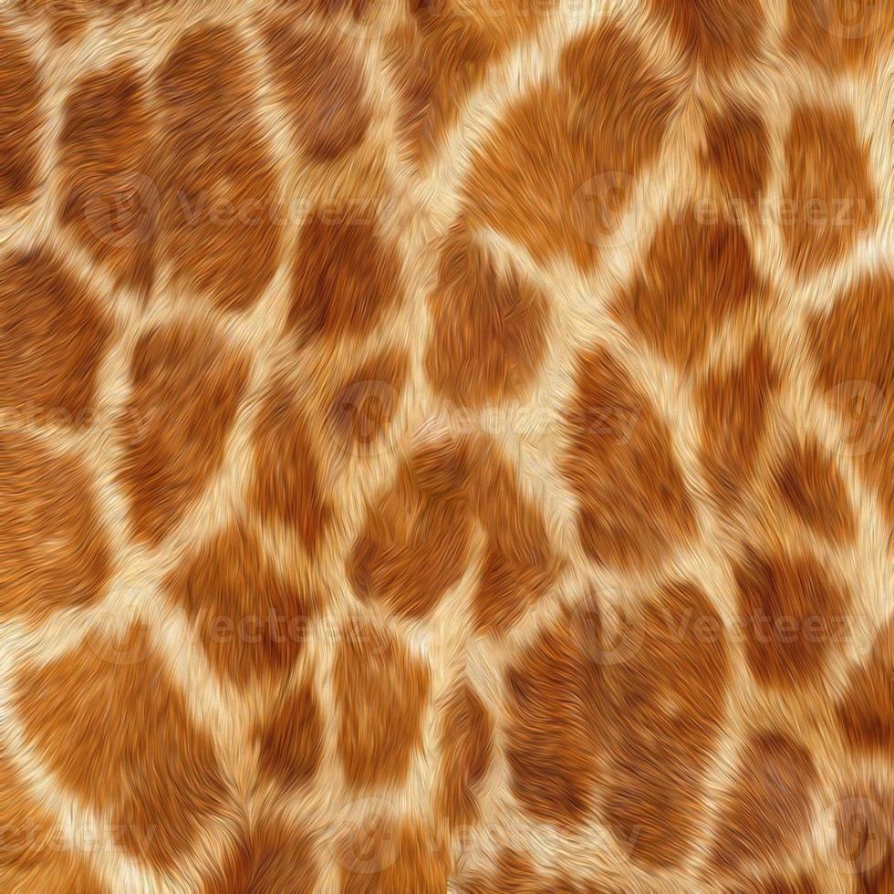 Seamless giraffe fur, animal texture. photo