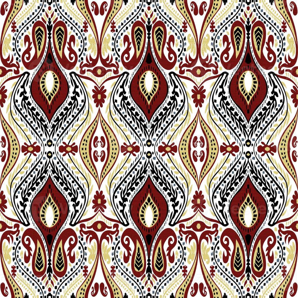 Seamless ethnic ornament pattern. photo