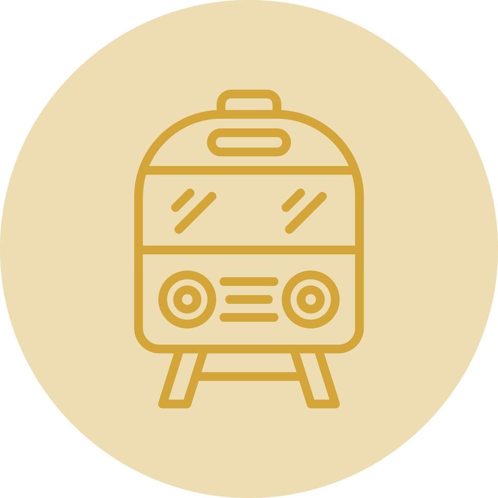 diseño de icono de vector de tren