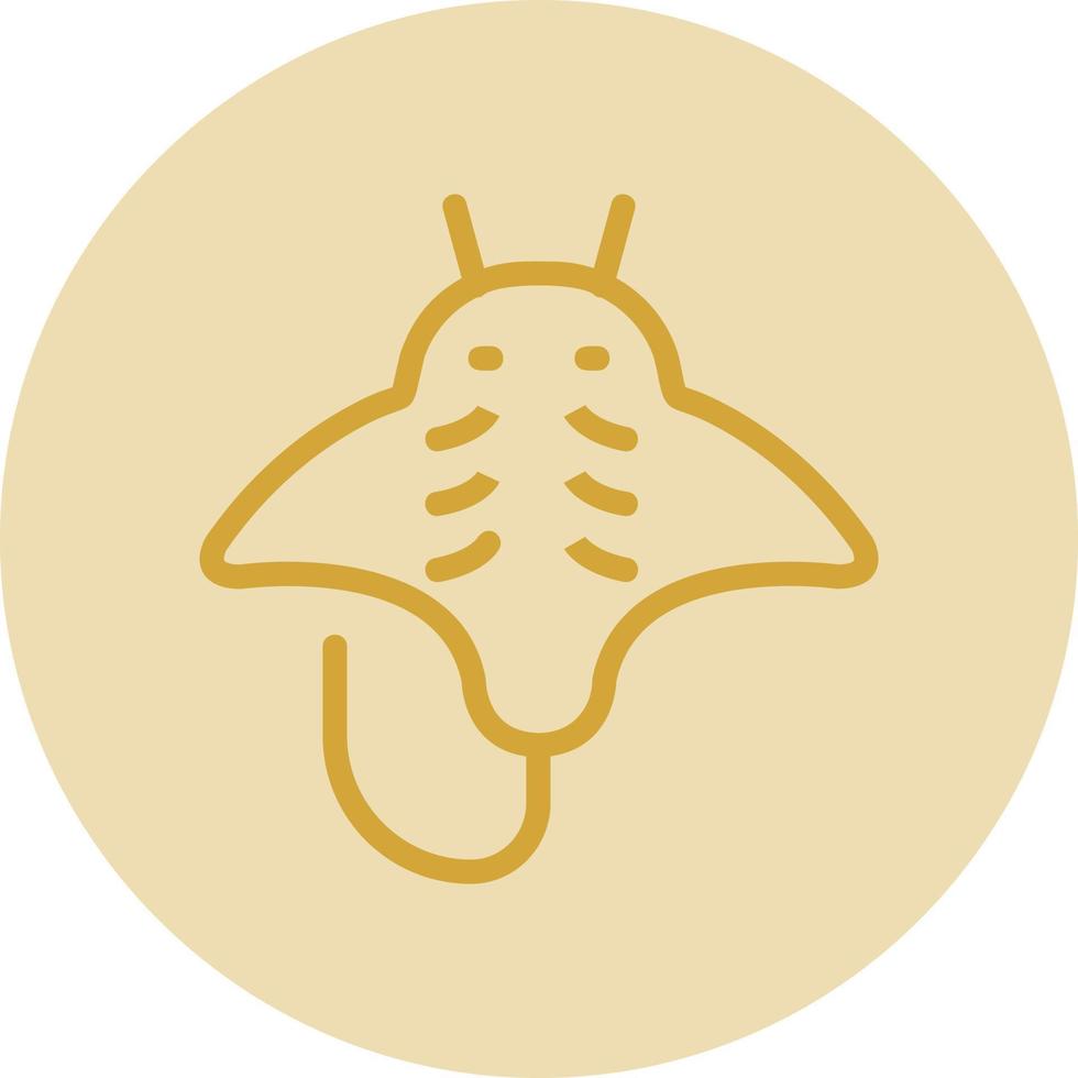 Stingray Vector Icon Design