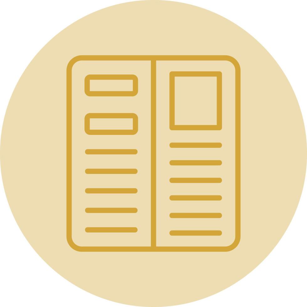 Curriculum Vector Icon Design