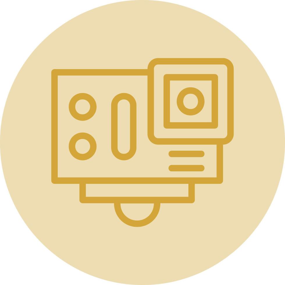 SPORT CAMERA Vector Icon Design