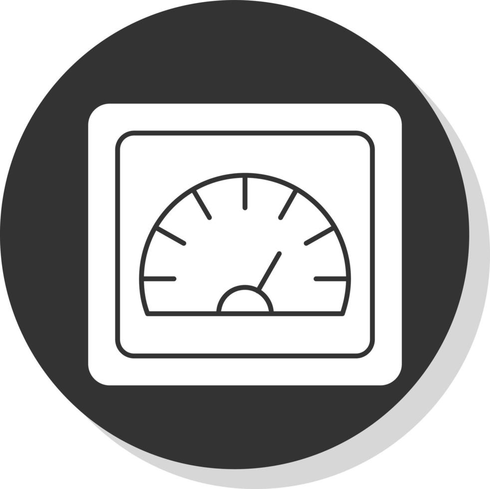 diseño de icono de vector de velocidad o metro