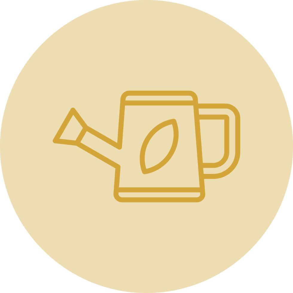 Watering Can Vector Icon Design