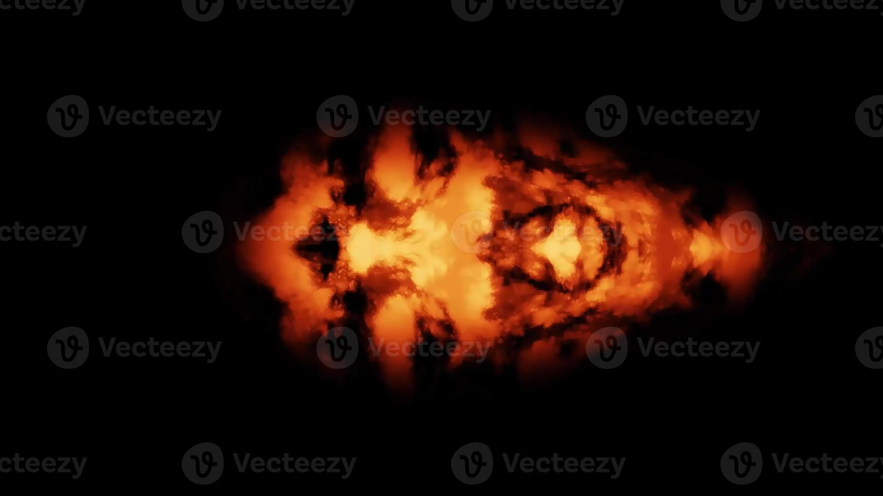 Realistic Fire Effect for Backgrounds Digital Rendering photo