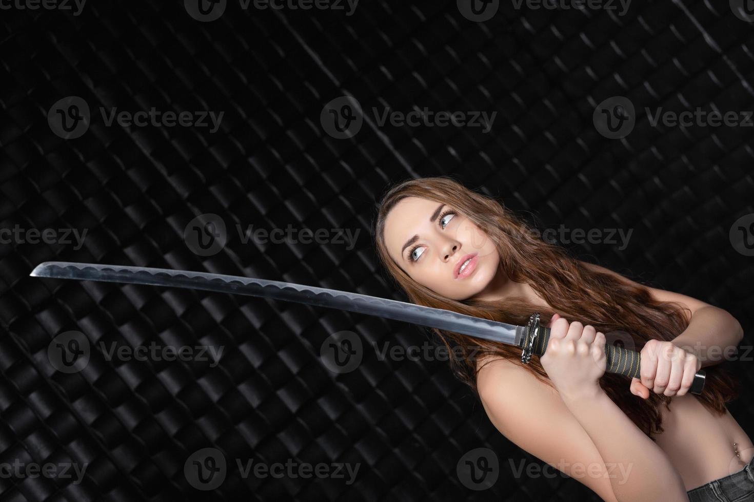 retrato de una mujer joven foto